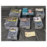 7) Assorted Hampton Bay Solar Lights