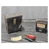vintage Weston Model 433 AC Voltmeter & Case