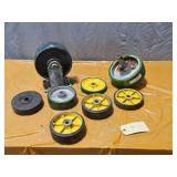 Variety of Industrial Used Casters & Wheels