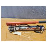 Used F&M SPX Power Team Manual Hydraulic Hand Pump