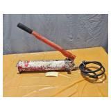 Used F&M SPX Power Team Manual Hydraulic Hand Pump