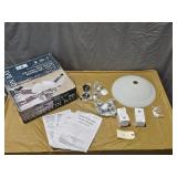Hampton Bay Ceiling Fan Shades LED Light Kit