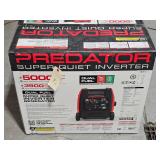 New Predator 5000 Super Quiet Inverter Generator