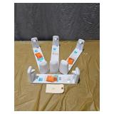 4 Rubbermaid Under-Cabinet Paper Towel Holders