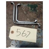 2x Snap On Offset Brake Bleeder Box End Wrenches