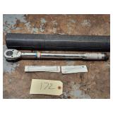Pittsburgh 00239 1/2' Dr Click Type Torque Wrench