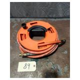 25' Air Hose w/ Quick Connect Fittings & Reel