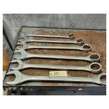 6pc Sunex Large SAE Combination Wrench Set