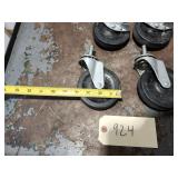 Qty 4 Unbranded 4' Swivel / Locking Caster Set