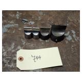 Qty 4 Snap On Assorted Drag Link Sockets