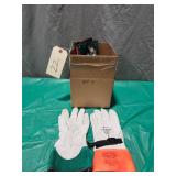 4 Kunz #1200 High-Voltage Leather Protector Gloves