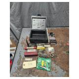 Large Lot of Assorted SAE & Metric Taps w/ Case