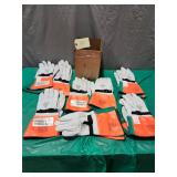 8 Kunz #1200 High-Voltage Leather Protector Gloves