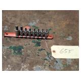 8pc Matco Tools 3/8' Drive SAE Hex Bit Socket Set