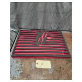 Snap On PHG1020BKFR Red Foam Organizer for Bits