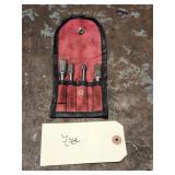 Matco Tools ZK4 4 Piece Carbide Burr Set w/ Pouch