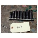 8pc Matco 3/8 Drive Metric Deep Impact Socket Set