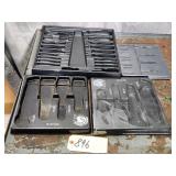 Qty 4 Assorted Matco Tools Organizers / Packaging