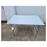 New 48' x 30' NSF Stainless Steel Fixed Work Table