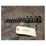 Snap On 213AFLEY 13pc Torx Shallow Socket Set