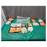 7 Kunz #1200 High-Voltage Leather Protector Gloves