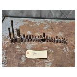 Qty 20 Snap On Assorted Torx Bit Sockets