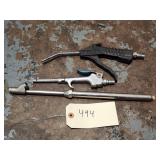 Qty 2 Air Blow Guns & Tire Inflator Chuck