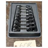 Blue Point BOERS708 SAE Ratcheting Wrench Set