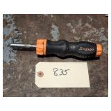 Snap On SGDMRCE4 Soft Grip Ratcheting Screwdriver