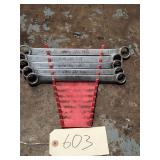 5pc Mac Tools Metric Micro Turn Box End Wrench Set