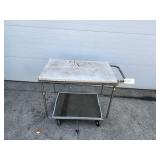 Steel 2 Shelf 36' x 23' Rolling Utility Cart
