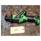 Snap On CTRS761G 14.4V Reciprocating Saw & Battery