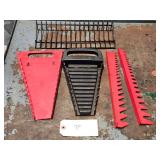 Qty 4 Assorted Wrench / Pliers Tool Box Organizer