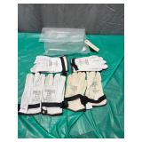 3 Kunz 999S High-Voltage Leather Protector Gloves