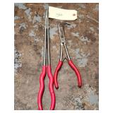 Qty 2 Mac Tools Needle Nose Pliers
