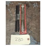 Mac Tools TR2 Thread File Set w/ Extras