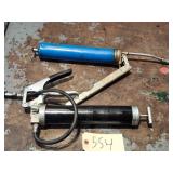 Qty 2 Manual Pump Grease Guns
