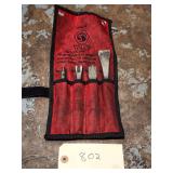 Matco Tools AH4KA 4 Piece Air Hammer Bit Kit