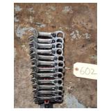 Blue Point BOERMS712 Metric Ratcheting Wrench Set