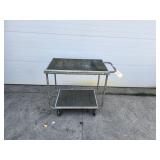 Steel 2 Shelf 36' x 22' Rolling Utility Cart