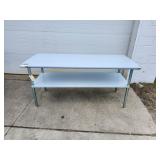 New 72' x 30' NSF Stainless Steel Fixed Work Table