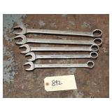 5pc Matco Tools SAE Combination Wrench Set