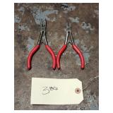 Qty 2 Assorted Mac Tools Needle Nose Cutters