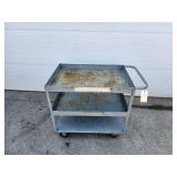 Steel 3 Shelf 36' x 24' Rolling Utility Cart