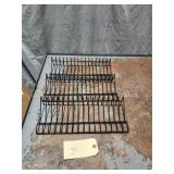 Qty 3 Black 16-Slot Tool Box Wrench Racks