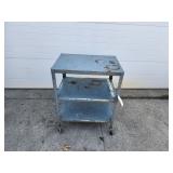 Steel 3 Shelf 28' x 20' Rolling Utility Cart