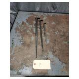 Qty 3 Snap On Rolling Head Prybar / Alignment Tool