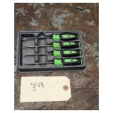 Snap On SGASA204CG 4pc Mini Soft Grip Pick Set