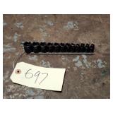 12pc Matco 1/4' Drive Metric Impact Socket Set