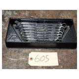 7pc Snap On SRXM Metric Speed Open End Wrench Set